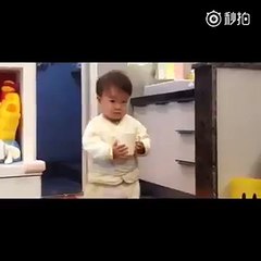 So cute baby ,Always carry water to his father...but from where... LoL !