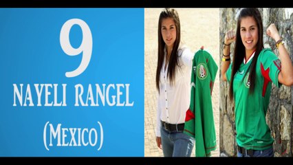 Top Ten Hottest Women Footballers 2015 FIFA World Cup