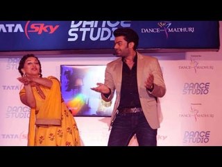 Madhuri Dixi Dance With manish paul @ Launch Of Dance Studio