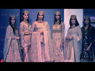 Modals Walk @ Ritu Kumar Unveils Winter Festive Collection 2015