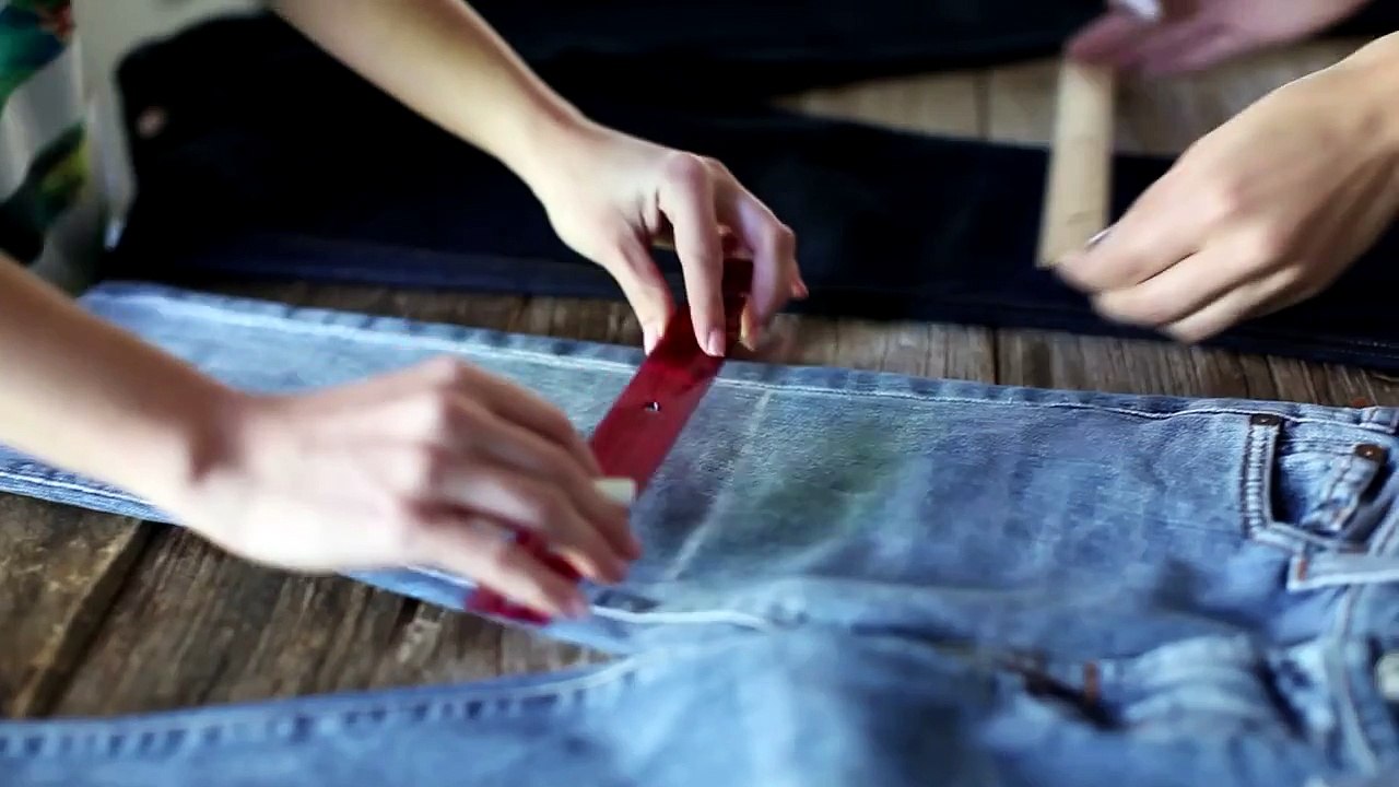 DIY Jean Shorts
