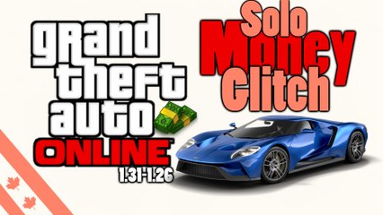 *Patched* Better Solo GTA V Money Glitch (Update 1.31-1,26)