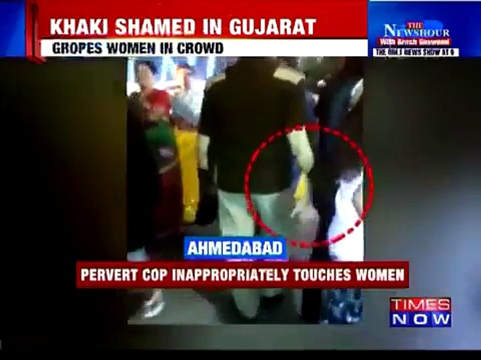 Police Officer Touches Women Inappropriately | Caught On Camera