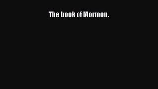 PDF Download The Book of Mormon Read Full Ebook