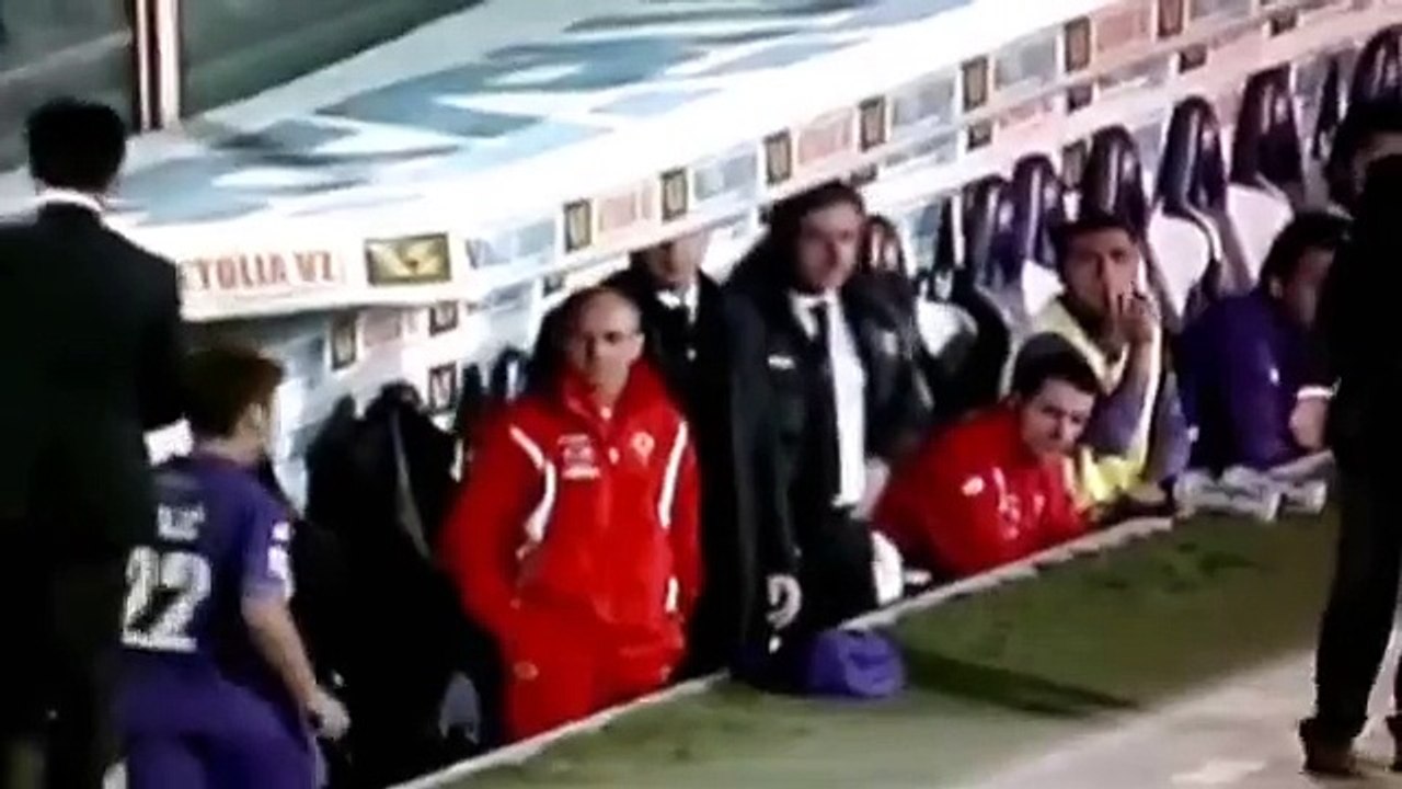 Delio Rossi picchia Ljajic!Bombolo commenta!