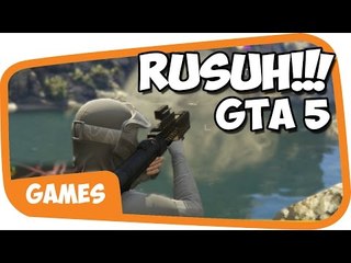GAME PALING RUSUH SEDUNIA Wkwkwkw - GTA 5 With Tara n Gema
