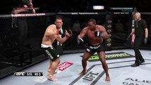 EA SPORTS UFC FUNNY Knockout GLITCH Online Ranked Gameplay Commentary