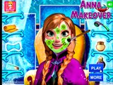 Disney Frozen Games - Frozen Anna Makeover _ Disney Frozen Movie Cartoon Games f