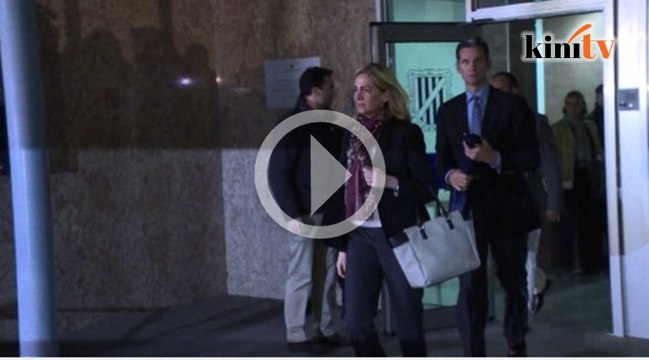 Puteri Sepanyol pertama dibicara terbabit rasuah