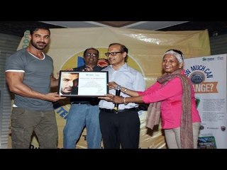 John Abraham To Award Billabong International School On The Campaign Rupee For Change