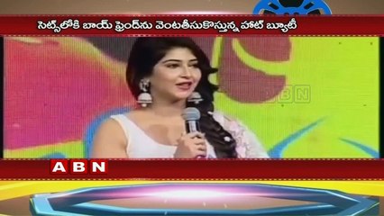 Heroine Sonarika Bhadoria Accompanied by BF on Sets!