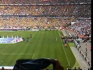 Finale entrée des joueurs