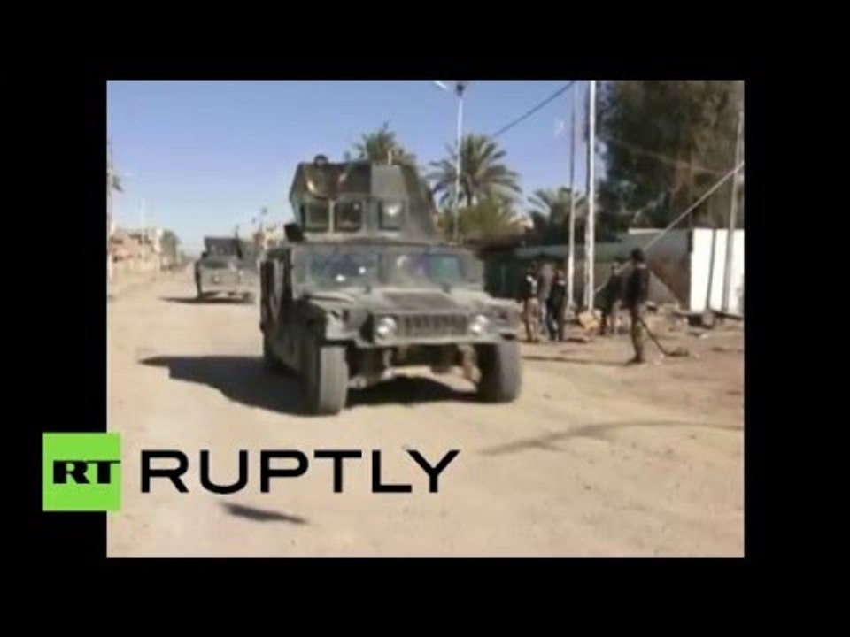 RAW: Iraqi army recaptures Ramadi’s Great Mosque from ISIS, raises flag