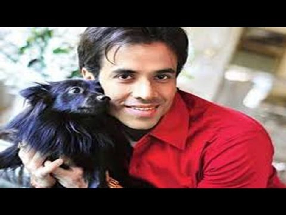 Tusshar Kapoor Is Baby-Sitting His Pet Poshto