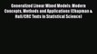 PDF Download Generalized Linear Mixed Models: Modern Concepts Methods and Applications (Chapman