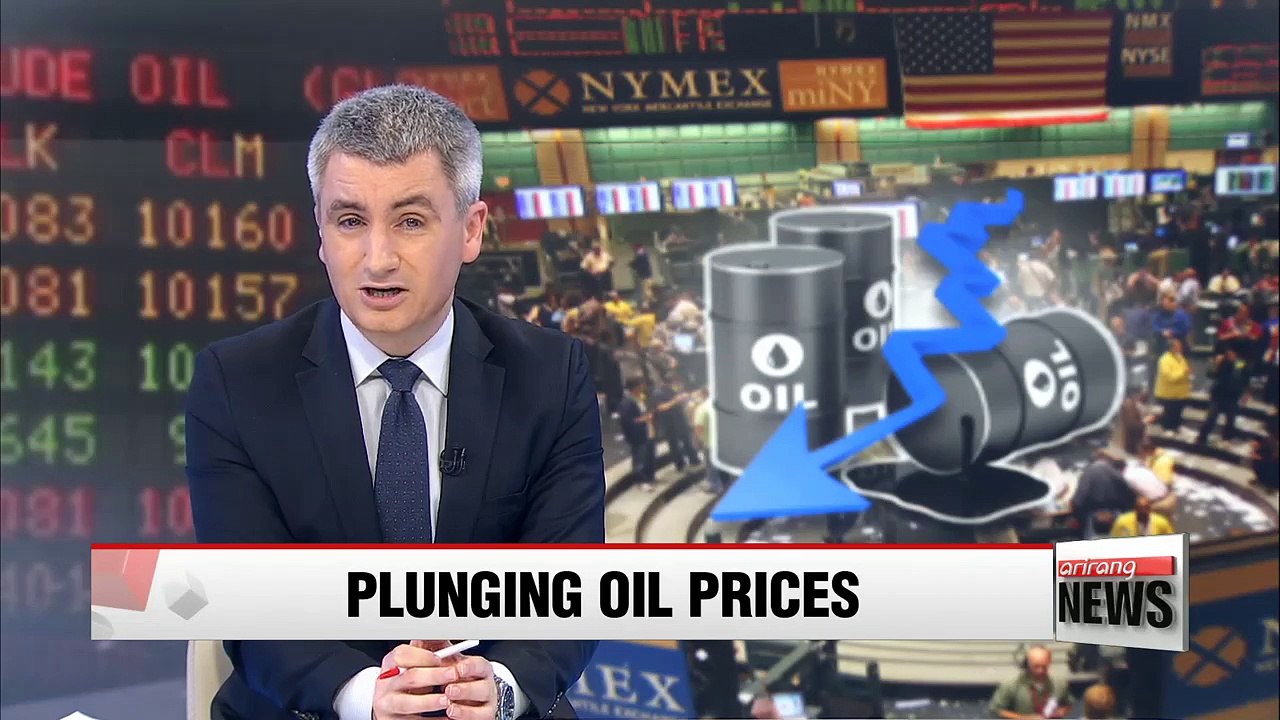 Global oil prices plummet to 12-year low