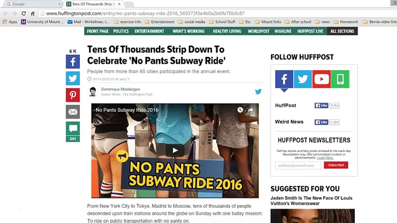 No pants day - Backup