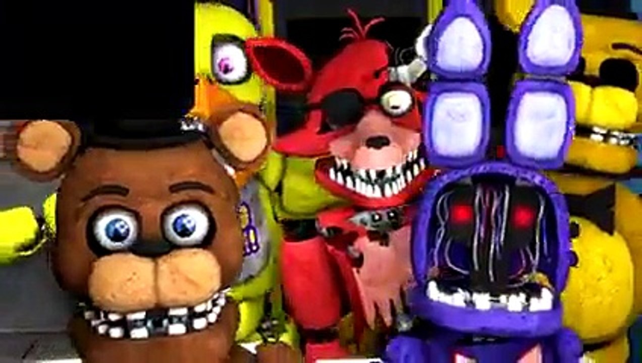Withered Animatronics Reaction to FNAF World Teaser Trailer  FNAF SFM