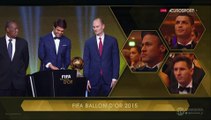 Messi, Ronaldo, Neymar Reaction at Announcement of Ballon D'Or