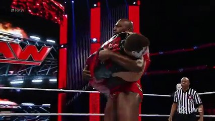 Titus O'Neil vs Stardust Raw, January 11, 2016