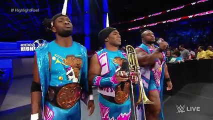 Chris Jericho invites The New Day to The Highlight Reel Raw, January 11, 2016