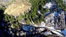 DJI Phantom 2 GoPro Hero3 Aerial Videography Very Nice Hills Twin Lakes