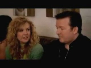 David Bowie humiliates Ricky Gervais character