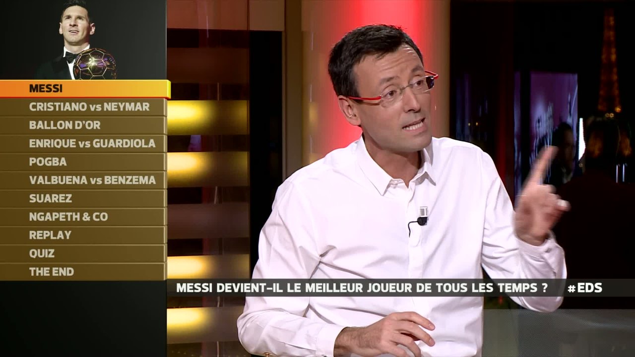 Foot - EDS - Ballon d'Or : Messi devient-il le meilleur joueur de tous les temps ?