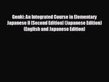 [PDF Download] Genki: An Integrated Course in Elementary Japanese II [Second Edition] (Japanese
