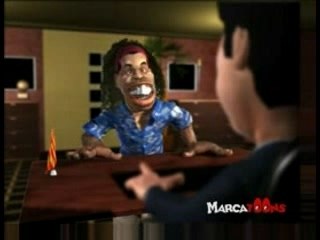 Marca toons - ronaldinho presidente