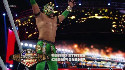 Kalisto vs. Alberto Del Rio - United States Championship Match- Raw, January 11, 2016