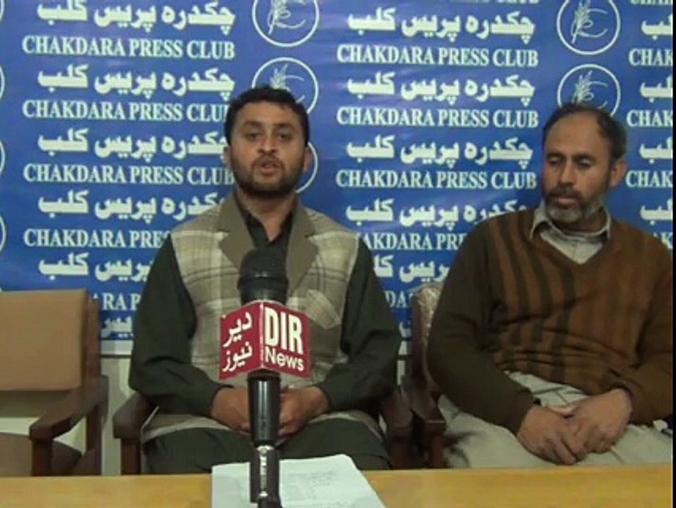 VC chat pat, UC Badwan Nazim Shahid Khan expressing his views about 2015-16 budget on Dir News by Ahmad Shamad Shah