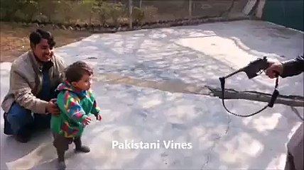 Dramay baz bach funny kid