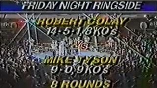 Mike Tyson vs Robert Colay 25-10-1985