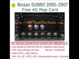 Nissan Sunny Car Audio System Android DVD GPS Navigation Wifi