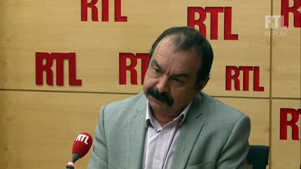 "Le modèle de Monsieur Gattaz c'est la Chine", estime Philippe Martinez