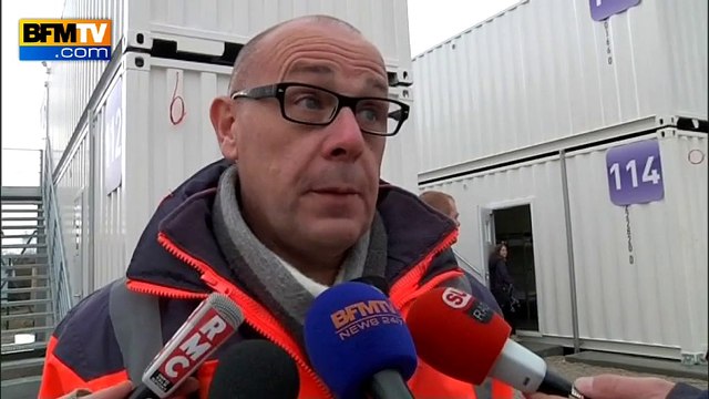 Calais: les premiers logements en dur ouverts pour les migrants