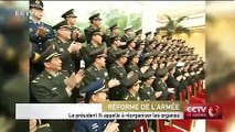 Commission centrale militaire : le Président Xi Jinping appelle à réorganiser les organes