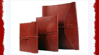 Tudor Red Handmade Tuscany Calf Leather Photo Album Classic Style Pages (23cm x 30cm)
