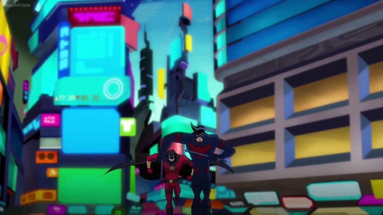 Batman Unlimited (2015) Episode 3 - Red Robin and Nightwing Take Down Killer Croc