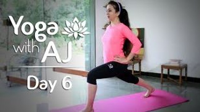 Yoga For Hips And Thighs | Day 6 | Yoga For Beginners - Yoga With AJ