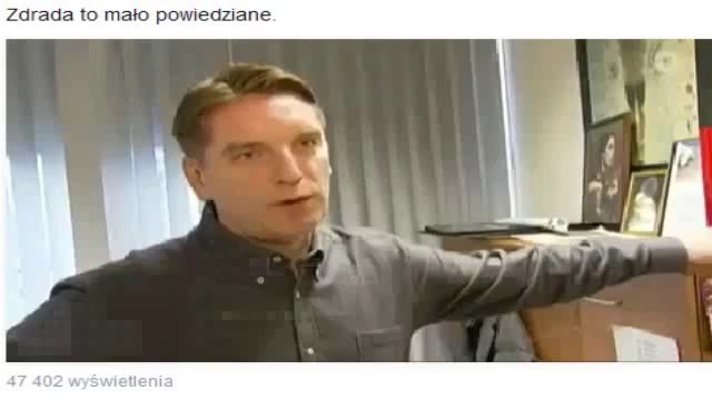 Tomasz Lis na skardze u swoich...