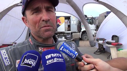 Stéphane Peterhansel sur l'accident de Loeb : "c'est un peu cher payé, mais c'est le Dakar"