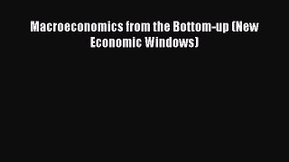 [PDF Download] Macroeconomics from the Bottom-up (New Economic Windows) [Read] Online