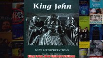 King John New Interpretations