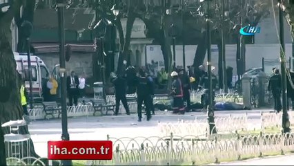 Sultanahmet Meydanı'nda Yaralıların Görüntüleri