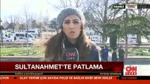 Sultanahmet'te patlama! Olay yerinden ilk görüntüler