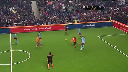 Evren Turhan'ın Golü   4 Büyükler Salon Turnuvası   Galatasaray 4 - Trabzonspor 4   (04.01