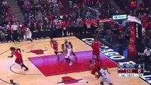 Derrick Rose & John Wall Duel - Wizards vs Bulls - January 11, 2016 - NBA 2015-16 Season