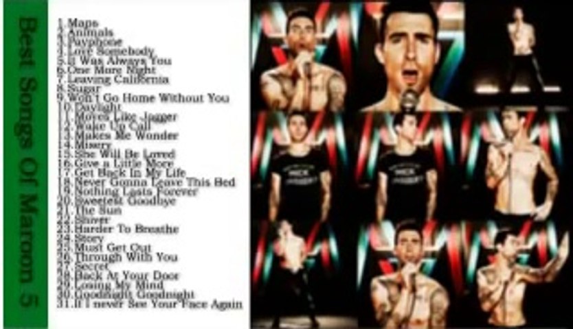 Best Songs of Maroon 5 || Maroon 5 best songs playlist greatest hits full album P4